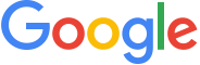 A logo that spells out each of Google's colorful letters.